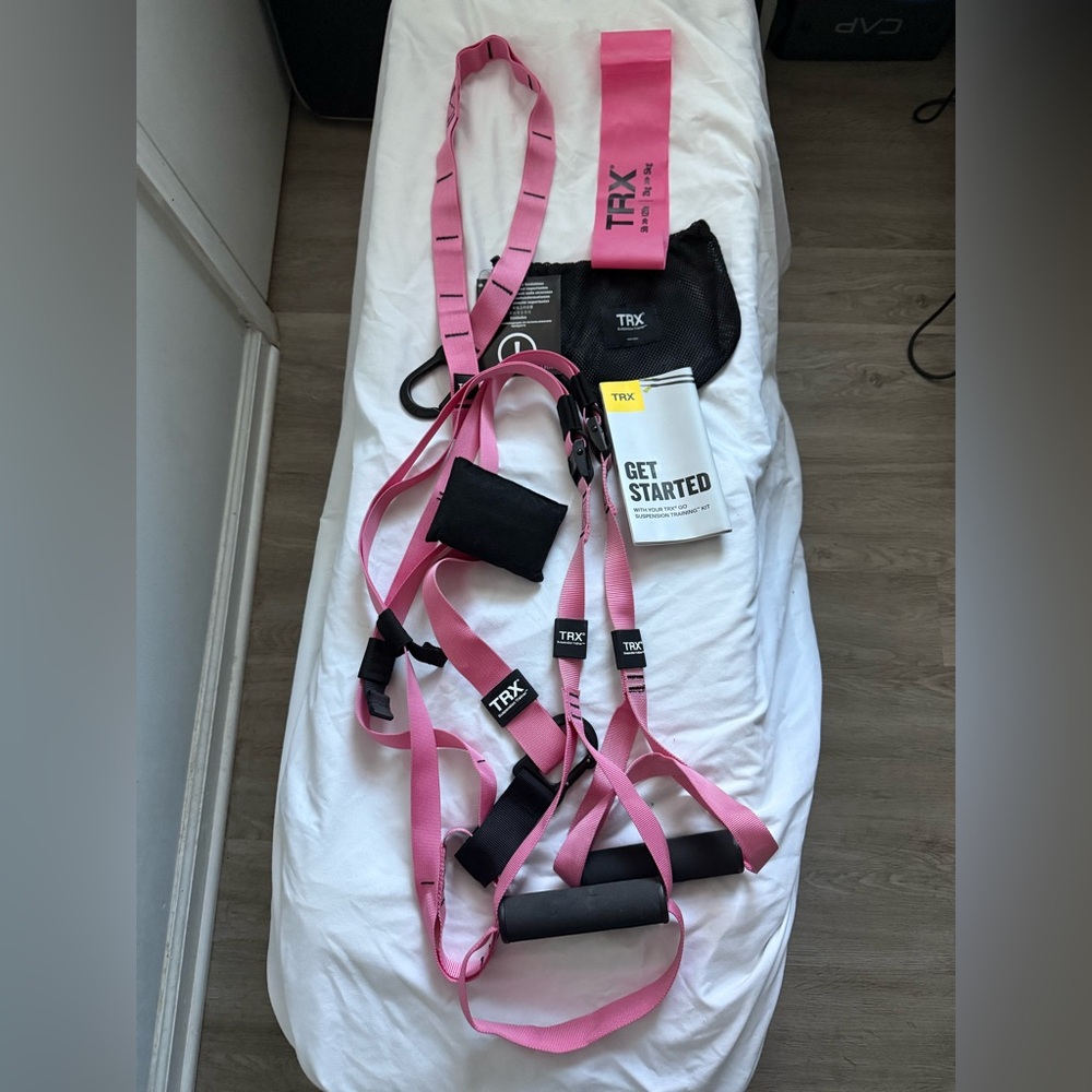 *NEW* TRX Go Pink Suspension Trainer FREE SHIPPING